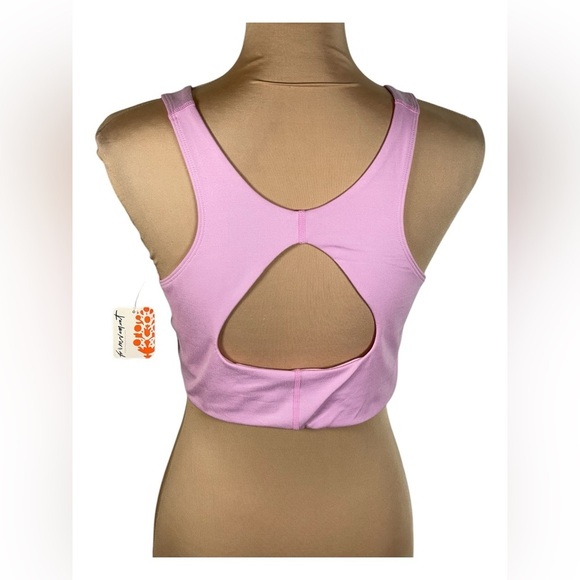 Free People Movement Light Pink Sports Bra NWT XL - Picture 4 of 8